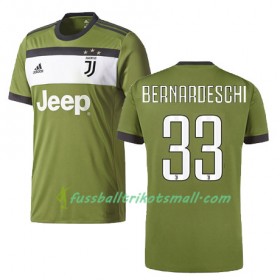 Fußballtrikots Juventus Turin BERNARDESCHI 33 2017-2018 Kurzarm Ausweichtrikot kaufen