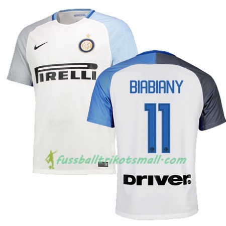 Fußballtrikots Inter Mailand BIABIANY 11 2017-2018 Kurzarm Auswärts-trikot kaufen