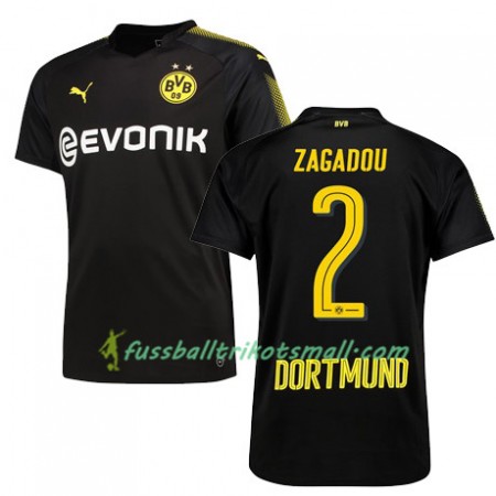 Fußballtrikots Borussia Dortmund ZAGADOU 2 2017-2018 Kurzarm Auswärts-trikot kaufen