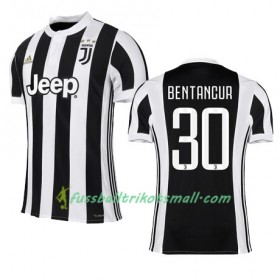 Fußballtrikots Juventus Turin BENTANCUR 30 2017-2018 Kurzarm Heimtrikotsatz kaufen