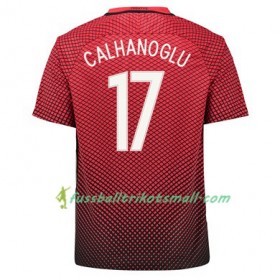 Fußballtrikots Türkei HAKAN CALHANOGLU Heimtrikotsatz Euro 2016