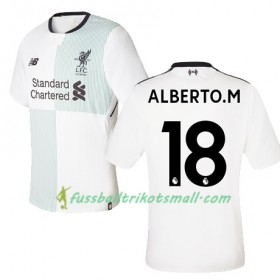 Fußballtrikots Liverpool ALBERTO M 18 2017-2018 Kurzarm Auswärts-trikot kaufen
