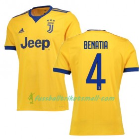 Fußballtrikots Juventus Turin BENATIA 4 2017-2018 Kurzarm Auswärts-trikot kaufen