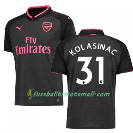 Fußballtrikots Arsenal KOLASINAC 31 2017-2018 Kurzarm Ausweichtrikot kaufen
