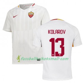 Fußballtrikots AS Rom KOLAROV 13 2017-2018 Kurzarm Auswärts-trikot kaufen