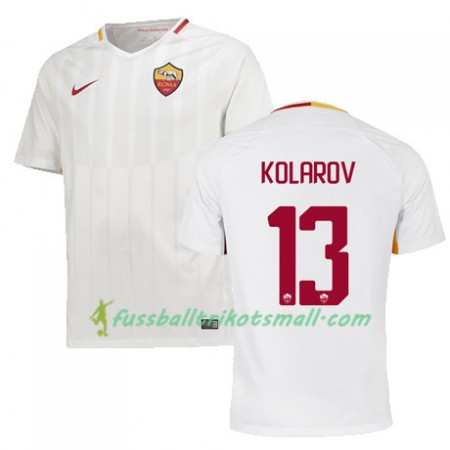 Fußballtrikots AS Rom KOLAROV 13 2017-2018 Kurzarm Auswärts-trikot kaufen