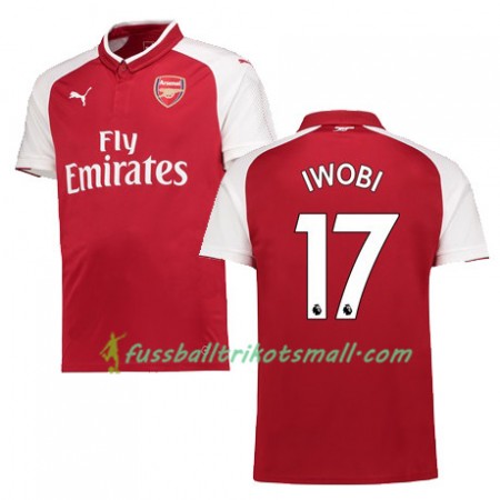 Fußballtrikots Arsenal IWOBI 17 2017-2018 Kurzarm Heimtrikotsatz kaufen