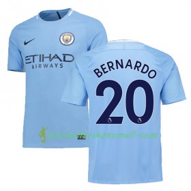 Fußballtrikots Manchester City BERNARDO 20 2017-2018 Kurzarm Heimtrikotsatz kaufen