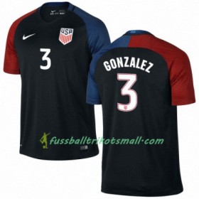 Fußballtrikots USA OMAR GONZALEZ 2016-2017 Kurzarm Auswärts-trikot kaufen