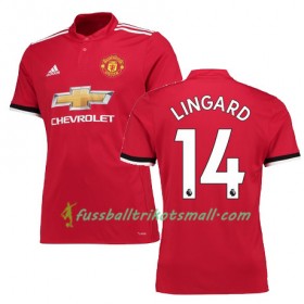 Fußballtrikots Manchester United LINGARD 14 2017-2018 Kurzarm Heimtrikotsatz kaufen