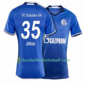 Fußballtrikots FC Schalke 04 NUBEL 35 2017-2018 Kurzarm Heimtrikotsatz kaufen