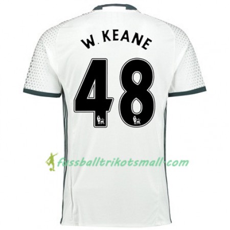 Fußballtrikots Manchester United W KEANE 48 2017-2018 Kurzarm Ausweichtrikot kaufen