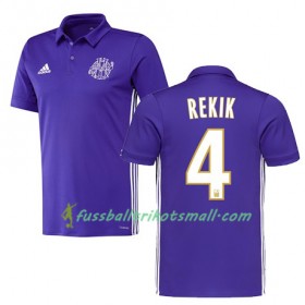 Fußballtrikots Olympique Marseille KARIM REKIK 4 2017-2018 Kurzarm Ausweichtrikot kaufen