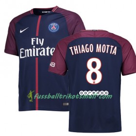 Fußballtrikots PSG THIAGO MOTTA 8 2017-2018 Kurzarm Heimtrikotsatz kaufen