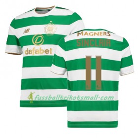 Fußballtrikots Celtic Glasgow SCOTT SINCLAIR 2017-2018 Kurzarm Heimtrikotsatz kaufen