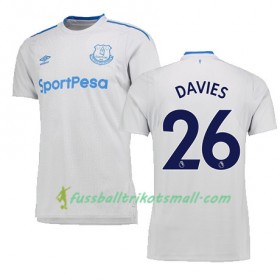 Fußballtrikots Everton DAVIES 2017-2018 Kurzarm Auswärts-trikot kaufen