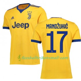 Fußballtrikots Juventus Turin MANDZUKIC 17 2017-2018 Kurzarm Auswärts-trikot kaufen