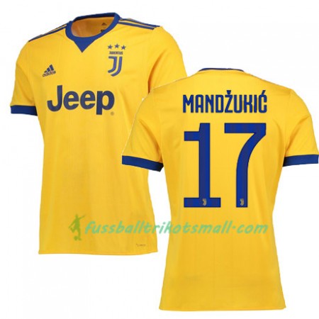 Fußballtrikots Juventus Turin MANDZUKIC 17 2017-2018 Kurzarm Auswärts-trikot kaufen