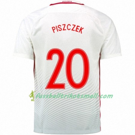 Fußballtrikots Polen LUKASZ PISZCZEK Heimtrikotsatz Euro 2016