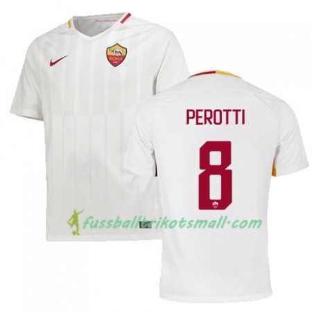 Fußballtrikots AS Rom PEROTTI 8 2017-2018 Kurzarm Auswärts-trikot kaufen