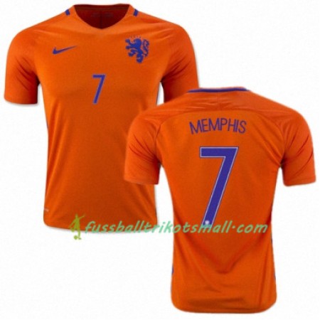 Fußballtrikots Niederlande MEMPHIS DEPAY 2016-2017 Kurzarm Heimtrikotsatz kaufen