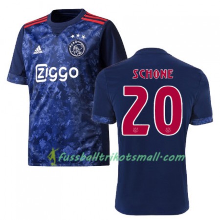 Fußballtrikots Ajax Amsterdam LASSE SCHONE 20 2017-2018 Kurzarm Auswärts-trikot kaufen