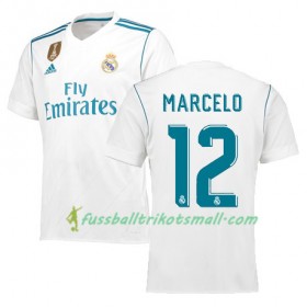 Fußballtrikots Real Madrid MARCELO 12 2017-2018 Kurzarm Heimtrikotsatz kaufen