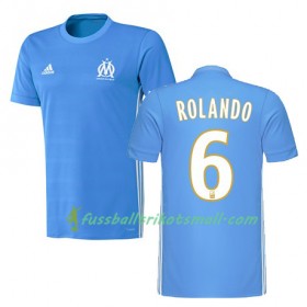 Fußballtrikots Olympique Marseille ROLANDO 6 2017-2018 Kurzarm Auswärts-trikot kaufen