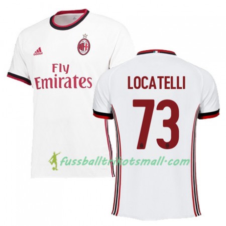 Fußballtrikots AC Mailand LOCATELLI 73 2017-2018 Kurzarm Auswärts-trikot kaufen