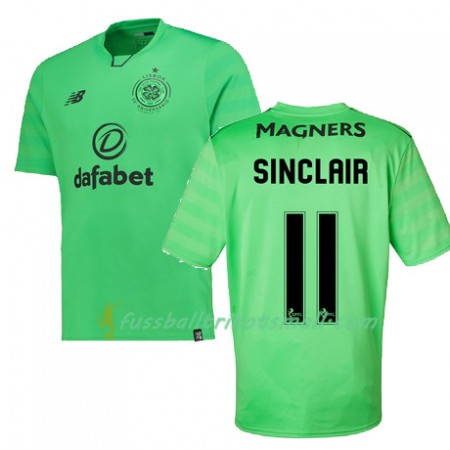 Fußballtrikots Celtic Glasgow SCOTT SINCLAIR 2017-2018 Kurzarm Ausweichtrikot kaufen