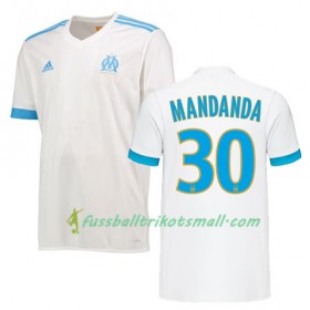 Fußballtrikots Olympique Marseille MANDANDA 30 2017-2018 Kurzarm Heimtrikotsatz kaufen