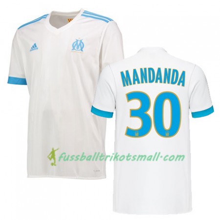 Fußballtrikots Olympique Marseille MANDANDA 30 2017-2018 Kurzarm Heimtrikotsatz kaufen