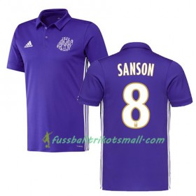 Fußballtrikots Olympique Marseille Morgan Sanson 8 2017-2018 Kurzarm Ausweichtrikot kaufen