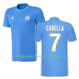 Fußballtrikots Olympique Marseille REMY CABELLA 7 2017-2018 Kurzarm Auswärts-trikot kaufen