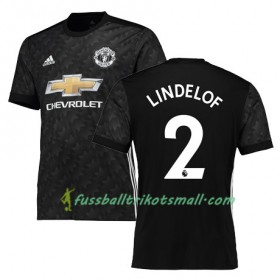 Fußballtrikots Manchester United LINDELOF 2 2017-2018 Kurzarm Auswärts-trikot kaufen