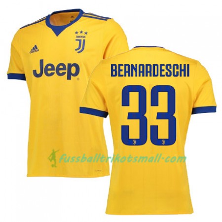 Fußballtrikots Juventus Turin BERNARDESCHI 33 2017-2018 Kurzarm Auswärts-trikot kaufen