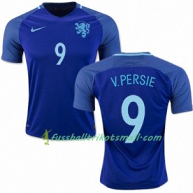 Fußballtrikots Niederlande ROBIN VAN PERSIE 2016-2017 Kurzarm Auswärts-trikot kaufen