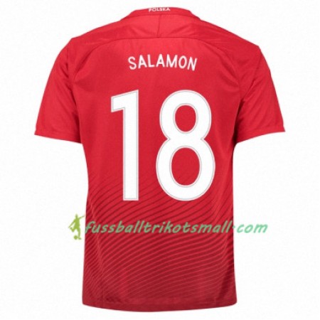 Fußballtrikots Polen BARTOSZ SALAMON Auswärts-trikot Euro 2016