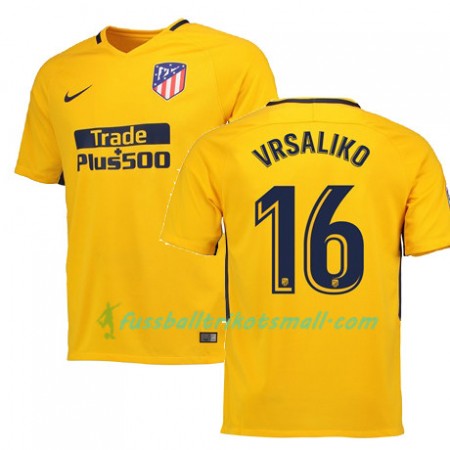 Fußballtrikots Atlético Madrid VRSALJKO 16 2017-2018 Kurzarm Auswärts-trikot kaufen