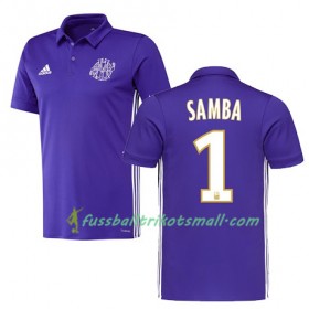 Fußballtrikots Olympique Marseille BRICE SAMBA 1 2017-2018 Kurzarm Ausweichtrikot kaufen