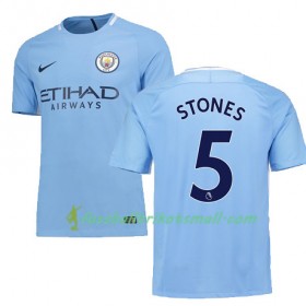 Fußballtrikots Manchester City STONES 5 2017-2018 Kurzarm Heimtrikotsatz kaufen