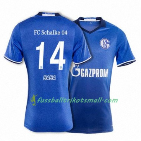 Fußballtrikots FC Schalke 04 BABA 14 2017-2018 Kurzarm Heimtrikotsatz kaufen