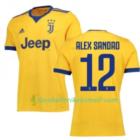 Fußballtrikots Juventus Turin ALEX SANDRO 12 2017-2018 Kurzarm Auswärts-trikot kaufen