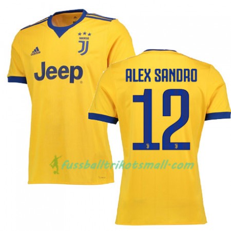 Fußballtrikots Juventus Turin ALEX SANDRO 12 2017-2018 Kurzarm Auswärts-trikot kaufen