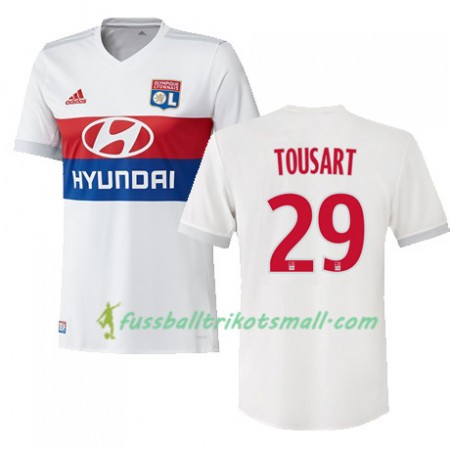 Fußballtrikots Olympique Lyon LUCAS TOUSART 29 2017-2018 Kurzarm Heimtrikotsatz kaufen