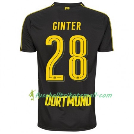 Fußballtrikots Borussia Dortmund GINTER 28 2017-2018 Kurzarm Auswärts-trikot kaufen