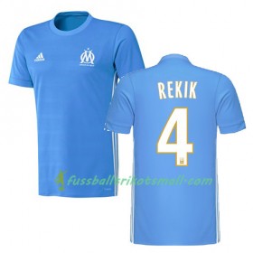 Fußballtrikots Olympique Marseille KARIM REKIK 4 2017-2018 Kurzarm Auswärts-trikot kaufen