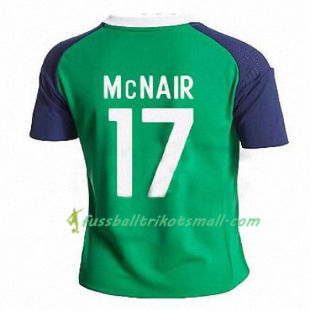 Fußballtrikots Nordirland PADDY McNAIR 2016-2017 Kurzarm Heimtrikotsatz kaufen