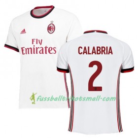 Fußballtrikots AC Mailand CALABRIA 2 2017-2018 Kurzarm Auswärts-trikot kaufen