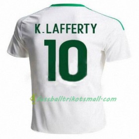Fußballtrikots Nordirland KYLE LAFFERTY 2016-2017 Kurzarm Auswärts-trikot kaufen